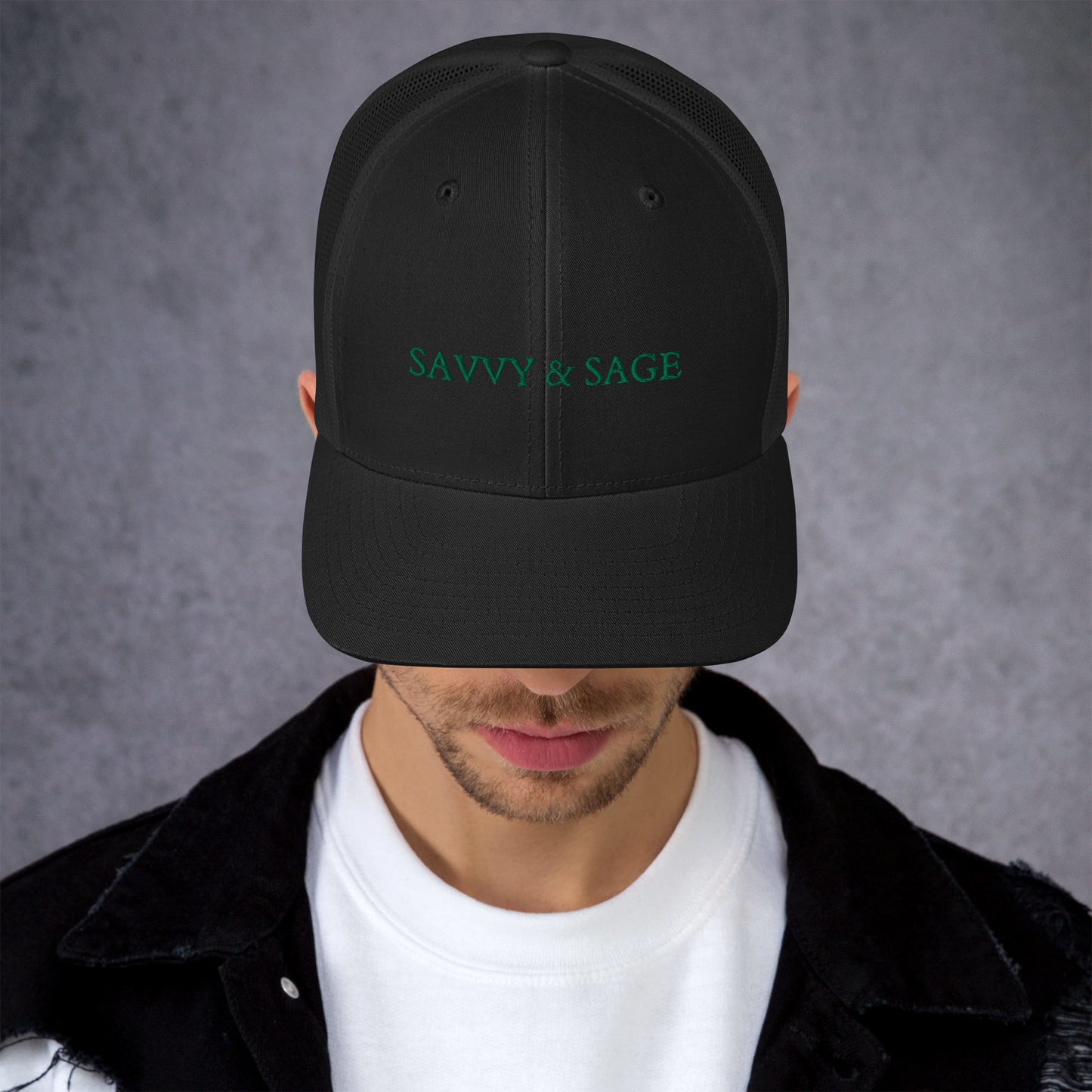 SAVVY & SAGE Trucker Cap