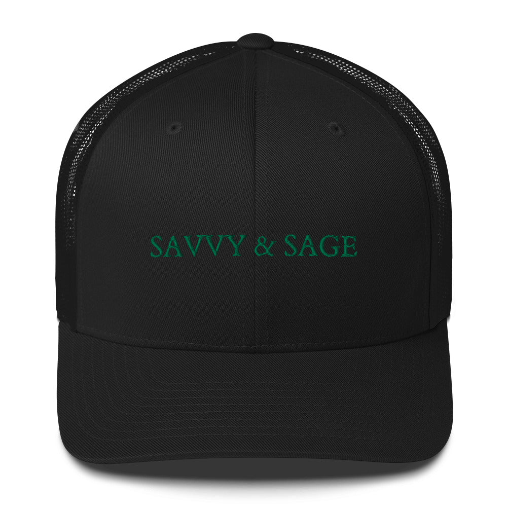 SAVVY & SAGE Trucker Cap